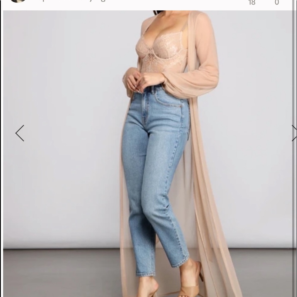 Belted duster